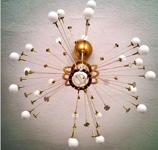 Easy Affordable Fun Diy Sputnik Lamp Creative Spurts